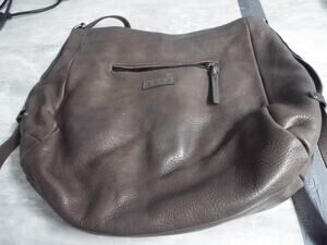 Bruno Rossi Moca Leather Handbag